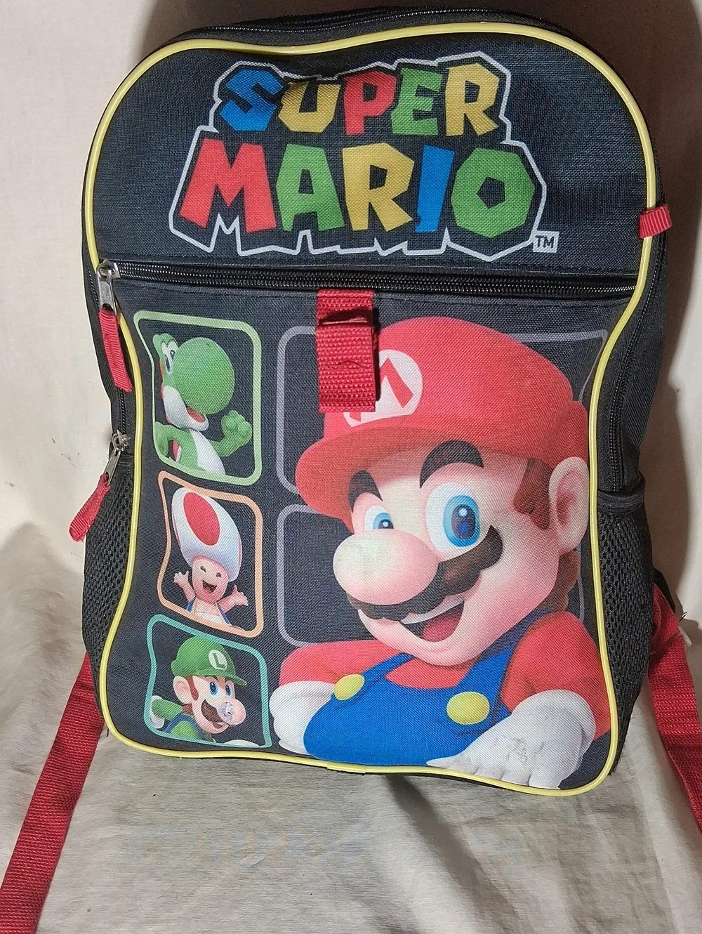 Nintendo backpack featuring